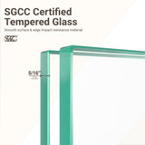 56"-60"W*72" H Frameless Single Sliding Shower Door