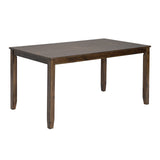 Acacia Wood Dining Table Walnut 50"