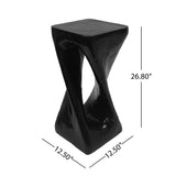 Outdoor Side Table Black