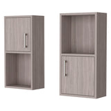 Medicine Cabinets Set of 2 - Wall Mount - Open Shelf - 11"H