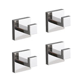 4 Pack Stainless Steel Wall Towel Hooks