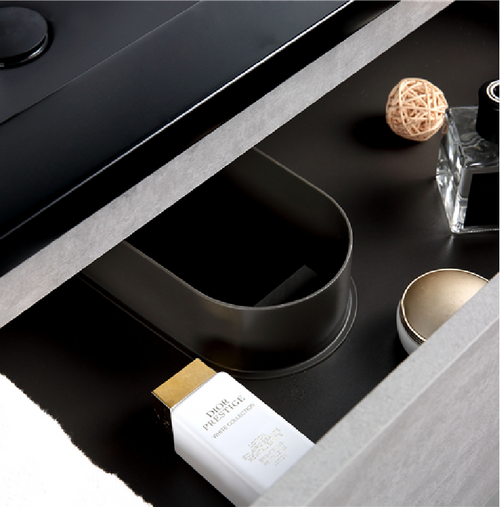 Bathroom Vanity Drawer Plumbing Cutout Wall Fitter