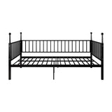 Twin Metal Bed Frame Black