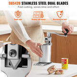 Commercial Can Opener, Heavy-Duty Manual Tabletop Cans Opener