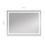 Vanity Mirror with Lights 31.5" x 22.8" Makeup Mirror