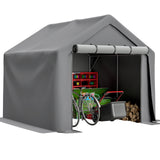 8x8 ft Waterproof UV-Resistant Outdoor Gazebo Shelter Roll-Up