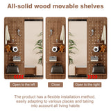 47.6 x 15.7 inch multi-functional design panel wall-mounted full-length mirror