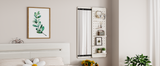 47.6 x 15.7 inch multi-functional design panel wall-mounted full-length mirror