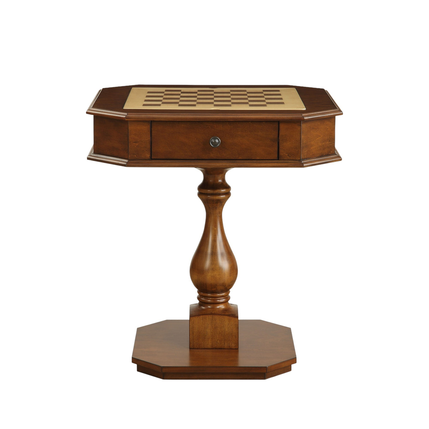 Bishop Cherry Finish Reversible Game Table
