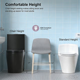 One-Piece Toilet, 1.1/1.60 GPF Water-Efficient Dual-Flush Elongated Comfort