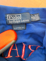 Polo Ralph Lauren Big Pony Custom Fit Polo Shirt - Royal Blue - Size S