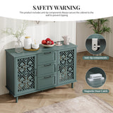 2 Door 3 Drawer Cabinet Bedroom Living Room Study Storage