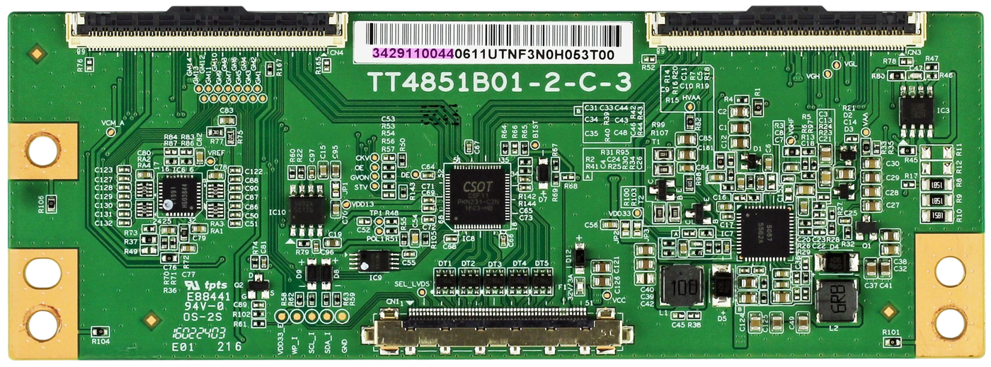 TCL Hitachi Insignia 34.29110.044 (T4851B01-2-C-3) T-Con Board