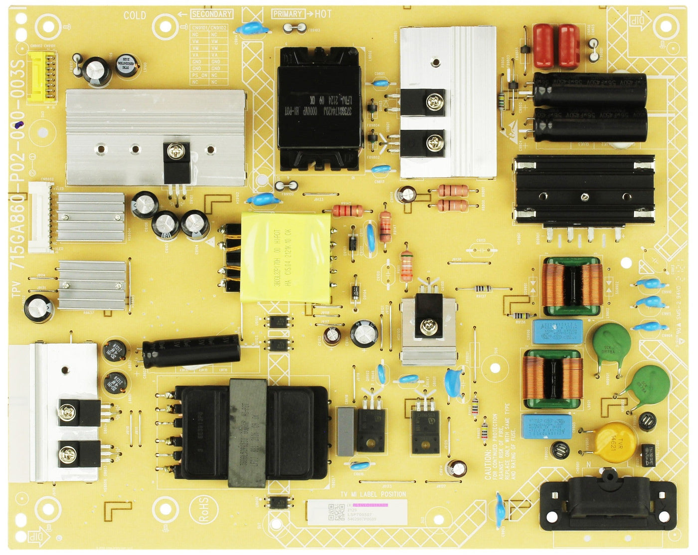 Vizio PLTVLO181XADT Power Supply Board