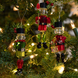 Sparkling Musician Nutcracker Ornament