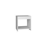 Minimalist Nightstand - Engineered Wood - Open Shelf - 16.5" High