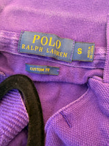 Polo Ralph Lauren Big Pony Custom Fit Polo Shirt - Purple - Size S
