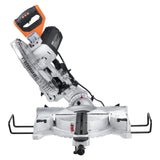 Sliding Compound Miter Saw 12-In Blade 15 Amp Motor Corded Double Bevel 60-Tooth