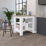 Macondo Kitchen Island Dining Table