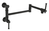 Modern Brass Wall Mounted Pot Filler Faucet Folding Swing Arm