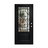 36" x 80" Textured Fiberglass Entry Door Slab Only