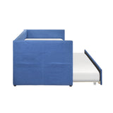 Daybed with Trundle Wood Sleeper Blue