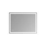 48"x36" LED Bathroom Mirror Dimmable Front-Lit Back-Lit Anti-Fog