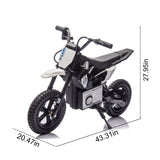 24V Kids Ride On Electric Toy Motocross Motorcycle,200W High Speed Hub Motor,Rea