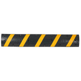 6FT Rubber Speed Bump, 2 Pack, 2 Channel Heavy Duty Traffic Speed Hump