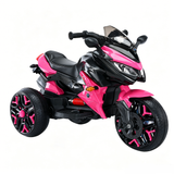 Kids Motorcycle Ride-On Motorcycle 3-Wheels Battery Powered Motorbike  Rechargea