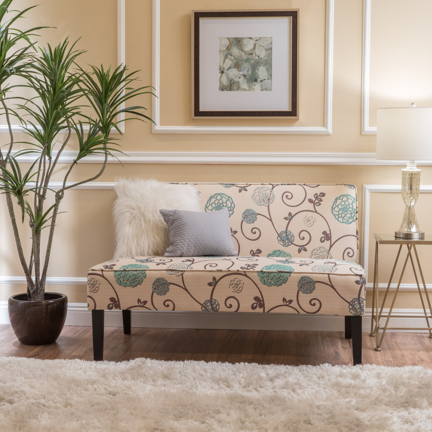 50" Upholstered Loveseat