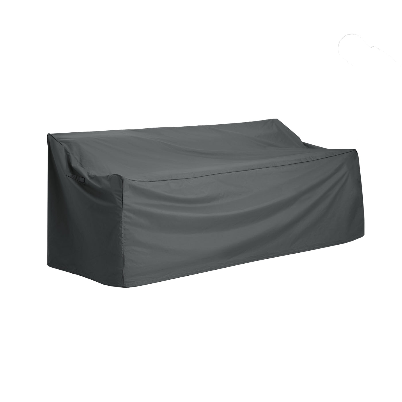 3 Seater Patio Sofa Cover Dark Gray 88x36x35