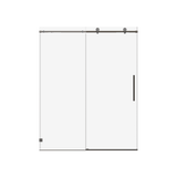 Frameless Single Sliding Soft-Close Shower Door 56-60"W 74"H
