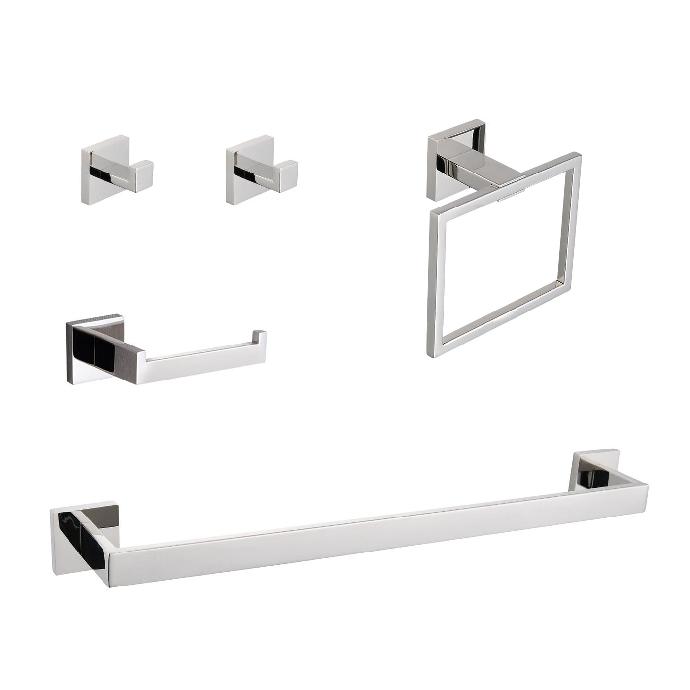 5-Piece Bathroom Hardware Accessories Set