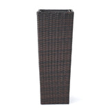 Rattan Flower POT - Brown