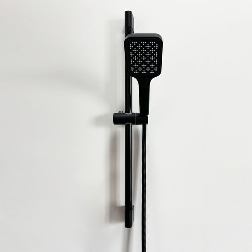 Handheld Shower Head with Slide Bar and Hose
