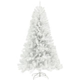 HOMCOM 9ft Tall Artificial Christmas Tree, Unlit Xmas Tree with 2132 Branch Tips