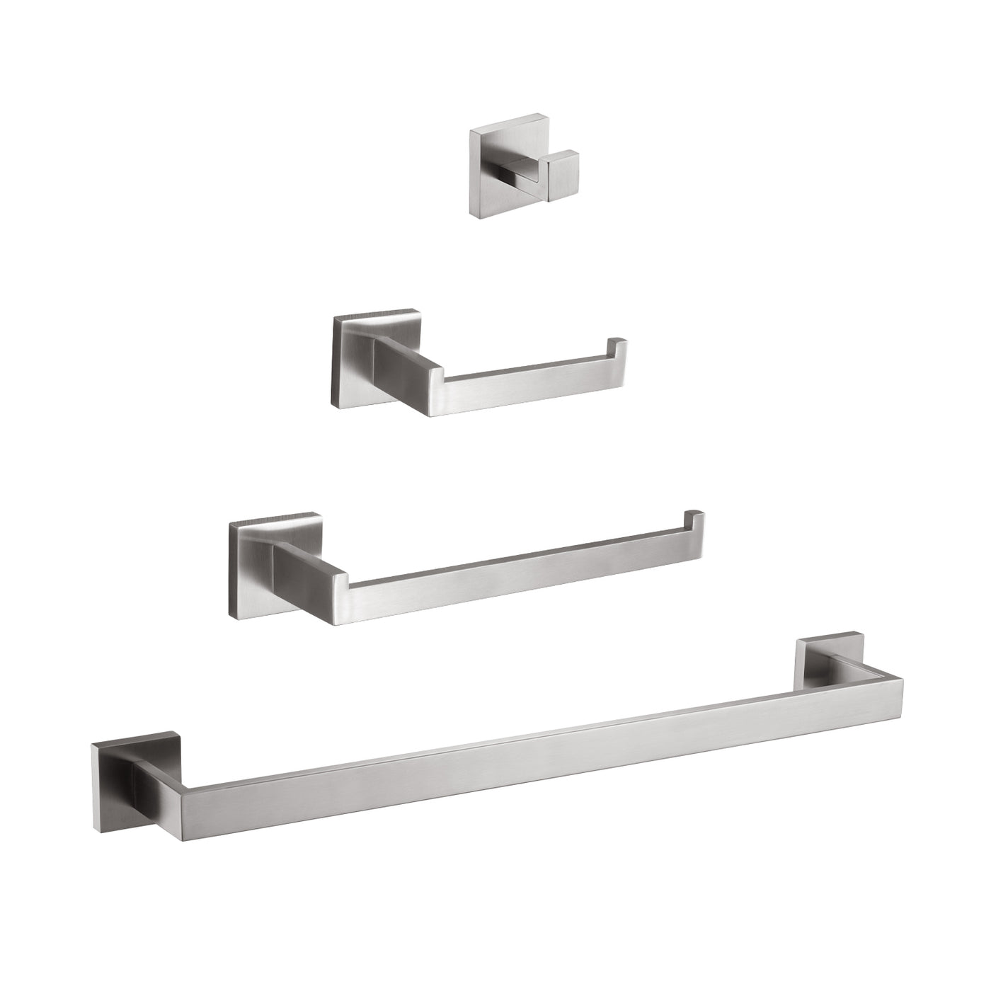 4-Piece Bathroom Hardware Set