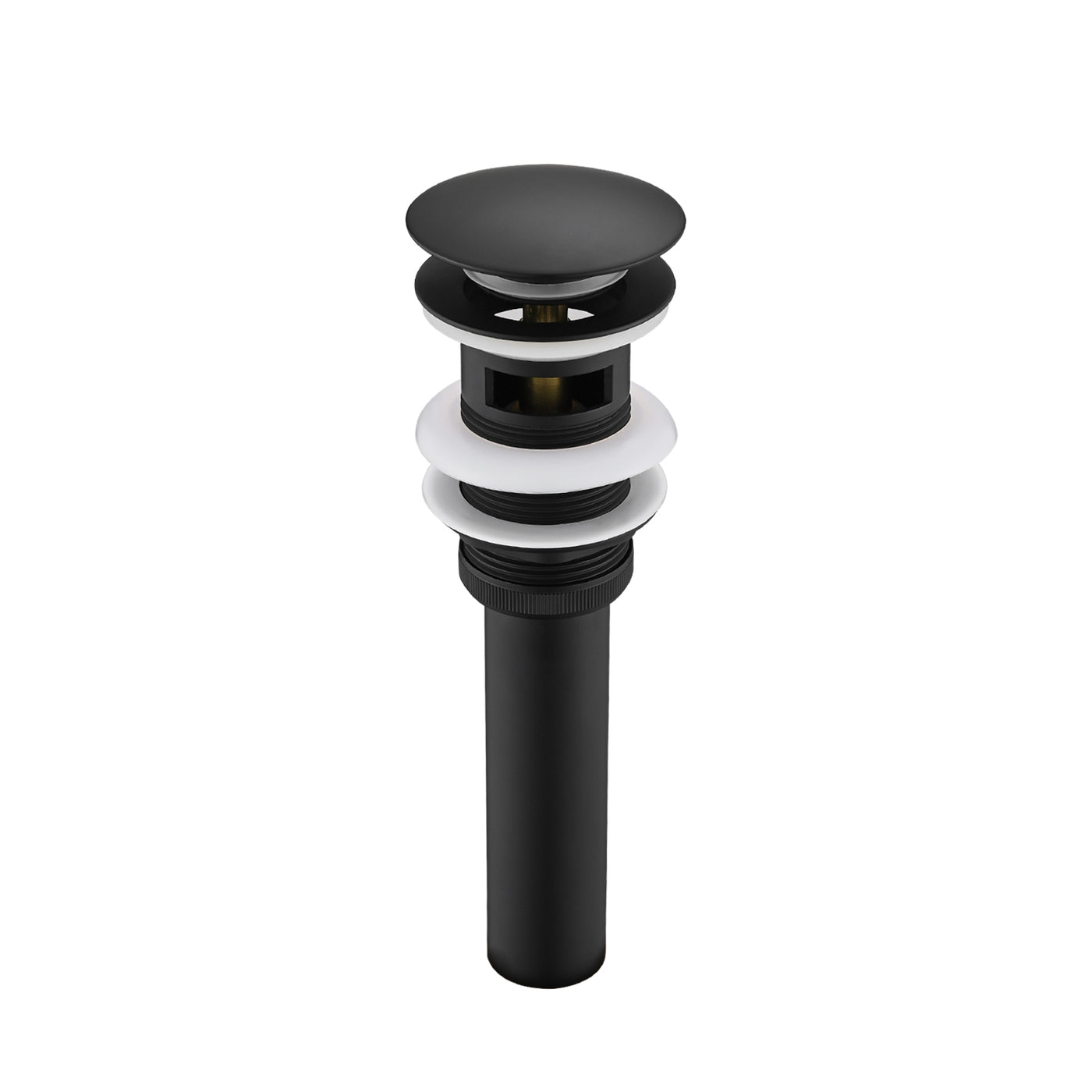 Pop-Up Bathroom Sink Drain With Overflow