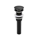 Pop-Up Bathroom Sink Drain With Overflow