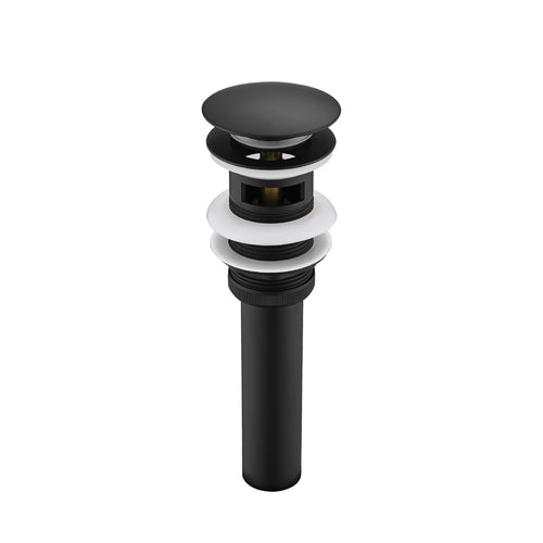 Pop-Up Bathroom Sink Drain With Overflow