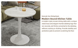 Metal Dining Table White