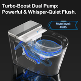 Household luxury no water pressure limit all-in-one intelligent toilet