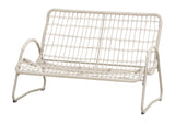Metal Outdoor Chair Off White