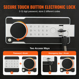 2.5 Cub Depository Safe, Deposit Safe with Drop Slot, Electronic Code Lock