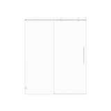 Frameless Single Sliding Soft-Close Shower Door 56-60" x 74