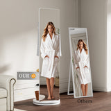 360° Rotating 69"x20" Multifunctional Full Length Mirror