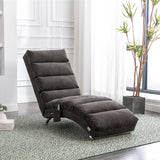 Linen Recliner Dark Gray