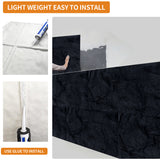 3D Faux Stone Wall Panels, 6 PCS PU Wainscoting Panel for Interior Wall Decor