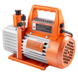 AC Vacuum Pump 3.5 CFM HVAC Single Stage Rotary Vane Vacuum Pump Oil Included
